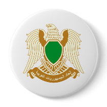 Libya Coat of Arms Pinback Buttons