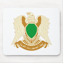 Libya Coat of Arms Mousepads