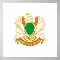 Libya Coat of Arms Posters