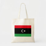 Libya Flag Tote Bags