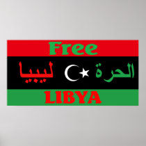 Libya poster - ليبيا الحرة