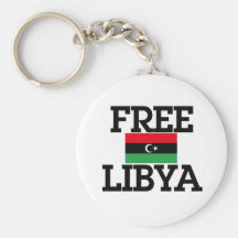 Libya Revolution Keychains