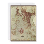 Libyan Sibyl Study by Michelangelo invitations