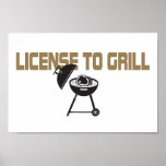License To Grill posters