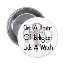 Lick A Witch Pin