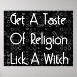 Lick A Witch Print