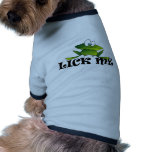 Lick Me pet clothing