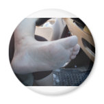 LICK MY FOOT CLEAN! magnets