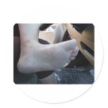 LICK MY FOOT CLEAN! stickers