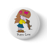 Lick, Puppy Love | badge buttons