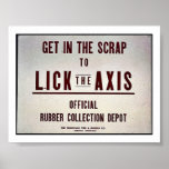 Lick The Axis Poster