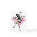 Lida Graphic Blank Note Card