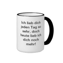 Liebesgedichte Tasse