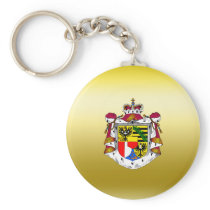 Liechtenstein Coat of Arms Key Chain