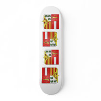 liege prov, Belgium Skate Deck