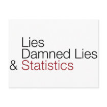 Lies, damned lies, & statistics post cards