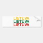 LIETUVA BUMPER STICKERS