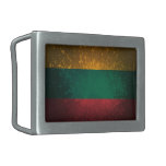 Lietuva; Lietuvos vėliava Rectangular Belt Buckles