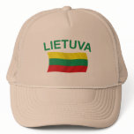 Lietuva (Lithuania) Green Ltrs hats