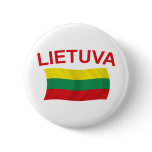 Lietuva (Lithuania) Red Ltrs buttons