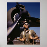 Lieutenant Mike Hunter Army Pilot Douglas Aircraft posters
