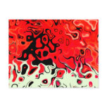 Life abstract postcard