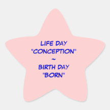 Life and Birth Sticker
