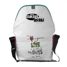 Life at Peace Courier Bag