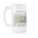 Life Begins when Football Season Starts Coffee Mugs