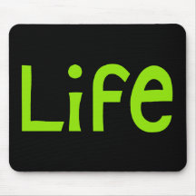 Life green Mousepad