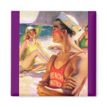 Life Guard Fridge Magnet
