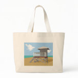 Life Guard Shack Canvas Bags