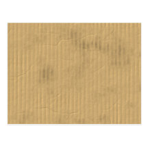 Life in a Grungy Dirty Beat-up Worn Cardboard Box Postcards