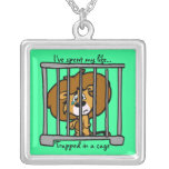 Life in Cage Necklace
