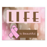 Life Is Beautiiful, Breast Cancer Survivor Photo Art