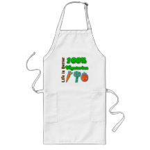 Life is Better 100 Percent Vegetarian Apron