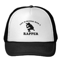 Life is better with a Rapper Mesh Hats