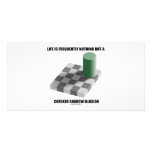 Life Is Frequently Nothing But A Chequered Shadow photo cards