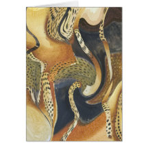 Life is good greeting card