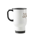 Life is great motivational mug with butterfly