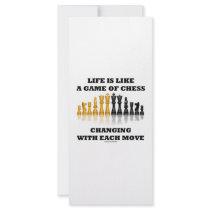 Life Is Like A Game Of Chess (Chess Attitude)