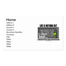Life Is Nothing But A Copenhagen Interpretation Of Business Cards