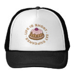 Life Is Short Eat Cupcakes Mesh Hat
