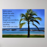 Life is short print