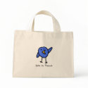 "Life is Tweet" Floral Bag