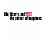 Life Liberty Pursuit of Happiness t-shirt