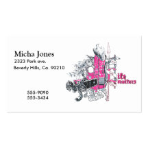 Life Matters Stop War Gun Grunge Business Card Template
