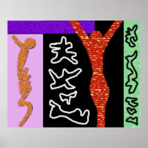 Life ~ Modern Art ~  Modern colourful Poster