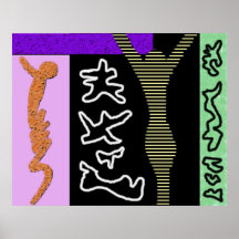 Life ~ Modern Art ~  Modern colourful Print