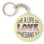 Life of Love Keychain